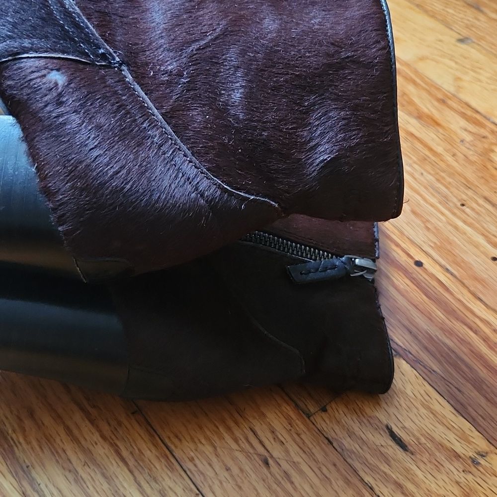 Frye Parker cow fur heels boots - Picture 11 of 12